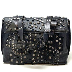 Patricia Nash Black Studded Shoulder Bag *NEW- NEVER USED*